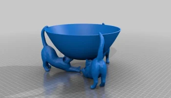 Миска для конфет Cat Stretch 1