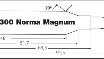 Гильза .300 Норма Магнум 7