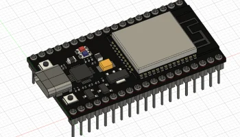 NodeMCU ESP32 3D модель