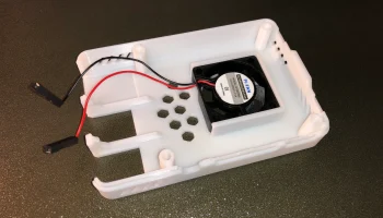 Raspberry Pi 4 Top - безвинтовое крепление вентилятора (30/4 5