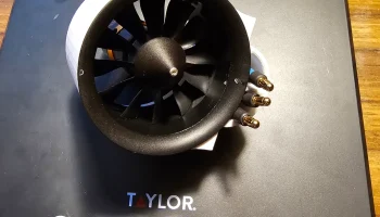 Крепление QX-Motor 50 мм EDF для летающего крыла Wing Win... 6