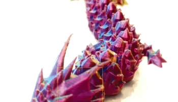 Articulated Dragon - Low Poly Remix 1