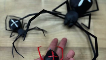 Хэллоуинский паук - модульная 3D-печать (тело, ноги и доп.. 4