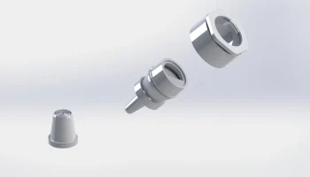 Насос для надувного матраса, полностью напечатанный на 3D.. 5