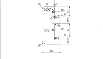 Инструмент для обрезки кромок Gola Gauge Template........ 2