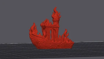 Flame Benchy - Горящая испытательная лодка...... 3