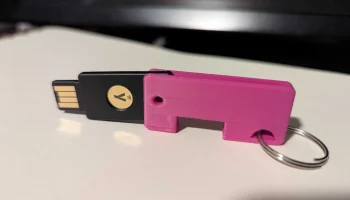 Выдвижная крышка Yubikey с гнездом для брелока... 2