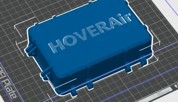 Прочный чехол для дрона HoverAir X1 - ремикс ручки и лого..