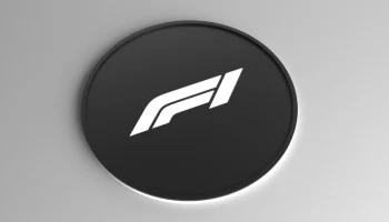 Набор горок Formula 1 - логотип F1 3