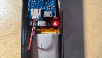 ESP32 D1 Mini - LD2422 - аккумулятор - радарный датчик мм.. 4
