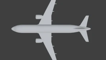 Самолет Airbus A320 STL (высокое качество)...... 1