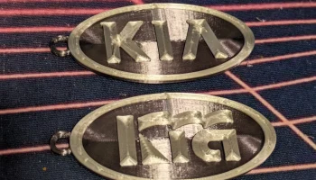 Брелки с логотипом Kia (разноцветные боевые)............ 2