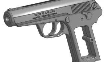 Модель пистолета CZ 70 6