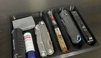 EDC/лоток для ножей 5