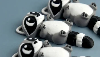 Flexi Raccoon - игрушка/брелок 3