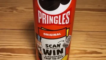 Держатель для ручек для банок Pringles - переработка свои.. 3