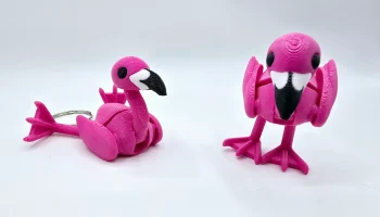 Веселый фламинго - Flexi Pocket Pets 2