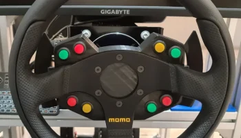 Кнопочный блок Sim Racing Wheel с магнитными подрулевыми ...