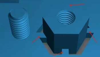 Калибровочный тест 3Dwork SLA/смола 9