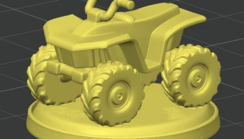 Модель квадроцикла Crash Derby 3