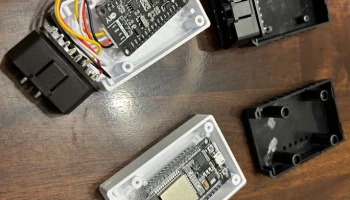 Чехол OBD2 для ESP32 DevKit1 и MrDIY CAN Bus Shield 3