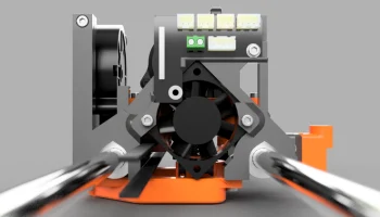 Icarus 2 - каретка QIDI X-Max / X-Plus / I-Mate / X-Maker (O 3