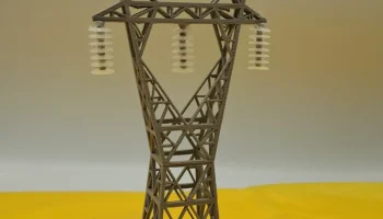 1:100 Одноцепная стальная решетчатая башня 110 кВ... 1
