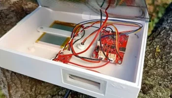 Базовый тепломер с малым количеством источников света и с..