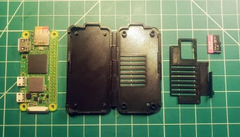 Чехол EDC Raspberry Pi Zero 2 Вт с отделением для запасны... 2
