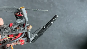 Антенна ELRS типа "Minimortal-T" для FPV-коптера Recon 4 ...