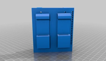Крепление на DIN-рейку для Raspberry Pi 4 4