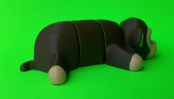 Шарнирная обезьянка, милая игрушка-животное Flexi Fidget.... 2