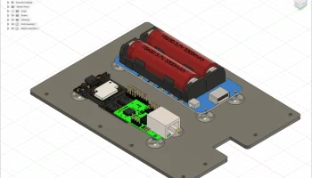Монтажная пластина Meshtastic Nebra IP67 1