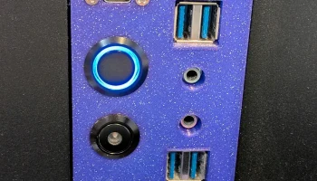 Передняя панель Caselabs Mercury S8 USB-C 1
