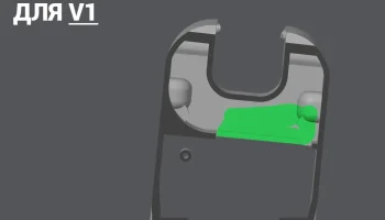 Flashforge Adventurer 5M FAN DUCT MOD I SNOT-MOD I СОПЛЯМОД I V2 1