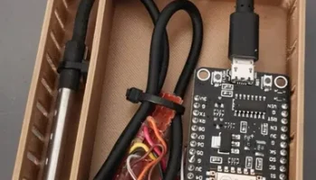 Корпус датчика NodeMCU ESP8266 с местом DS18B20........