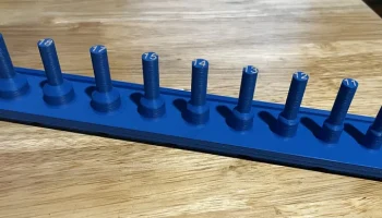 Держатель головок Gridfinity Peg Standing, метрический и SAE 3