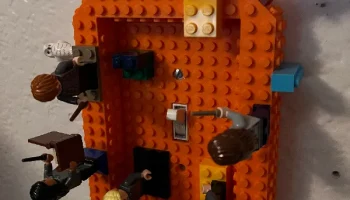 360 градусов LEGO для вашего декора или стандартного выкл...