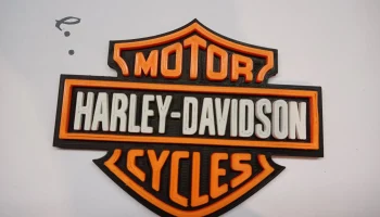 Harley Davidson Plaque Remix
