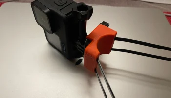 Быстросъемное крепление GoPro на руль велосипеда (30 мм)... 1
