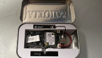 Вставка в жестяной корпус Atloid для RAK Wisblock - Mesht.. 2