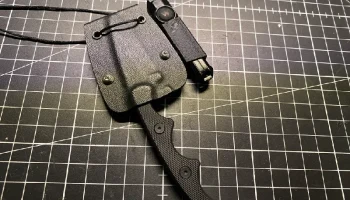 EDC Taschenlampen Halterung f&uuml;r FOX NECK II Шейный нож со...