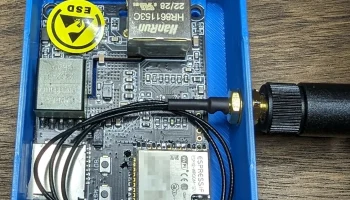 Корпус внешней антенны для LilyGo ESP32 PoE........