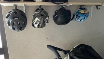 Вешалка для велосипедного шлема Fahrradhelm Halterung/уни... 2