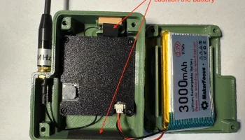 Чехол для Wio Tracker L1 + аккумулятор MakerFocus 3000 мА.. 8