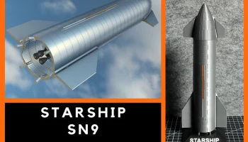 STARSHIP/SN9 (Многодетальный) 1:200