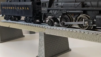 Совместимая градуированная эстакада Lionel Fastrack - железн 5