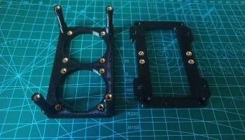 Внешний драйвер Fly HV-TMC5160 Pro с креплением DIN........