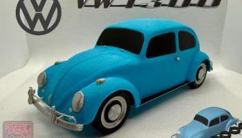 Карточка VW Beetle Käfer Kit (масштаб 1:24) Карточка VW Beetle Käfer Kit (масштаб 1:24)