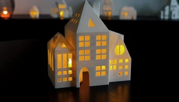Weihnachtshaus Рождественские светодиодные мини-свечи......